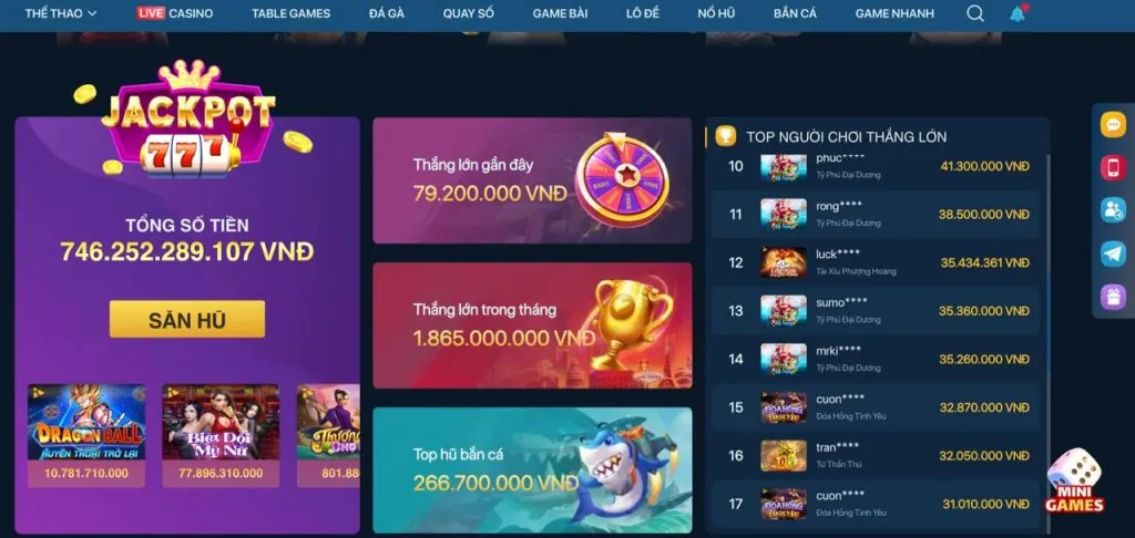 Các bước gửi tiền tại 789b